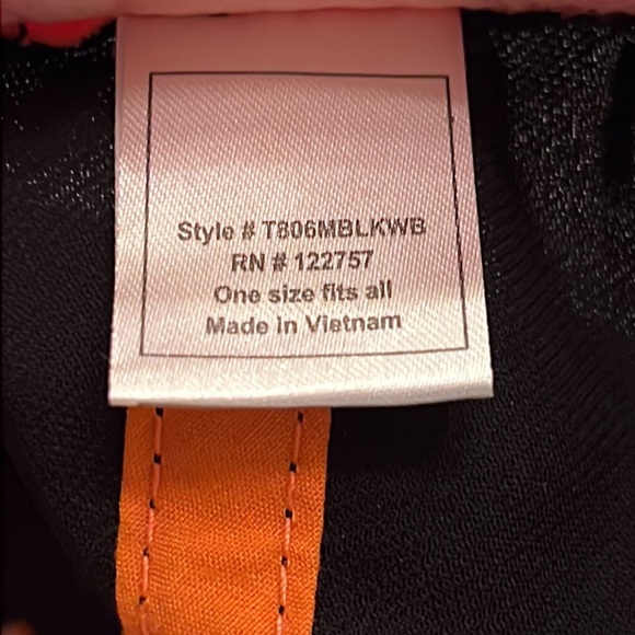 Whataburger Pelham Hat Black Orange One Size Baseball Cap - Picture 6 of 7